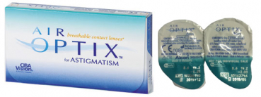 Air Optix for Astigmatism Test-Kontaktlinsen (2 Stück)